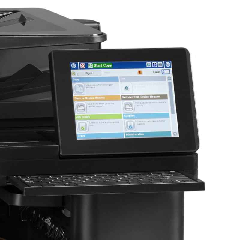 HP Color LaserJet Enterprise Flow M880m Farbkopierer, Netzwerkdrucker, Scanner, Fax